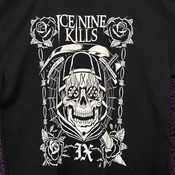 Ice Nine Kills Welcome To Horrowood Heavy Metal Band T-Shirt Size Extra Large - Picture 2 of 4